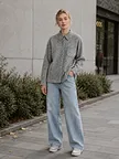 private label knitted shirt jacket supplier